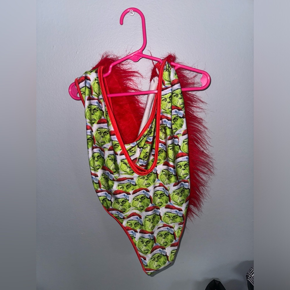 Exotic dancer / stripper Christmas one piece